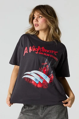 A Nightmare on Elm Street Graphic Boyfriend T-Shirt