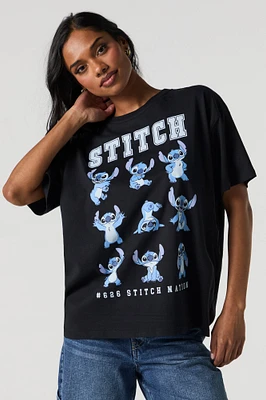 Stitch Nation Graphic Boyfriend T-Shirt