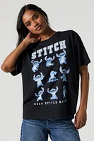 Stitch Nation Graphic Boyfriend T-Shirt