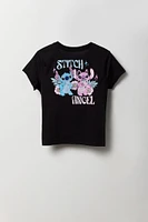 T-shirt à imprimé Stitch & Angel