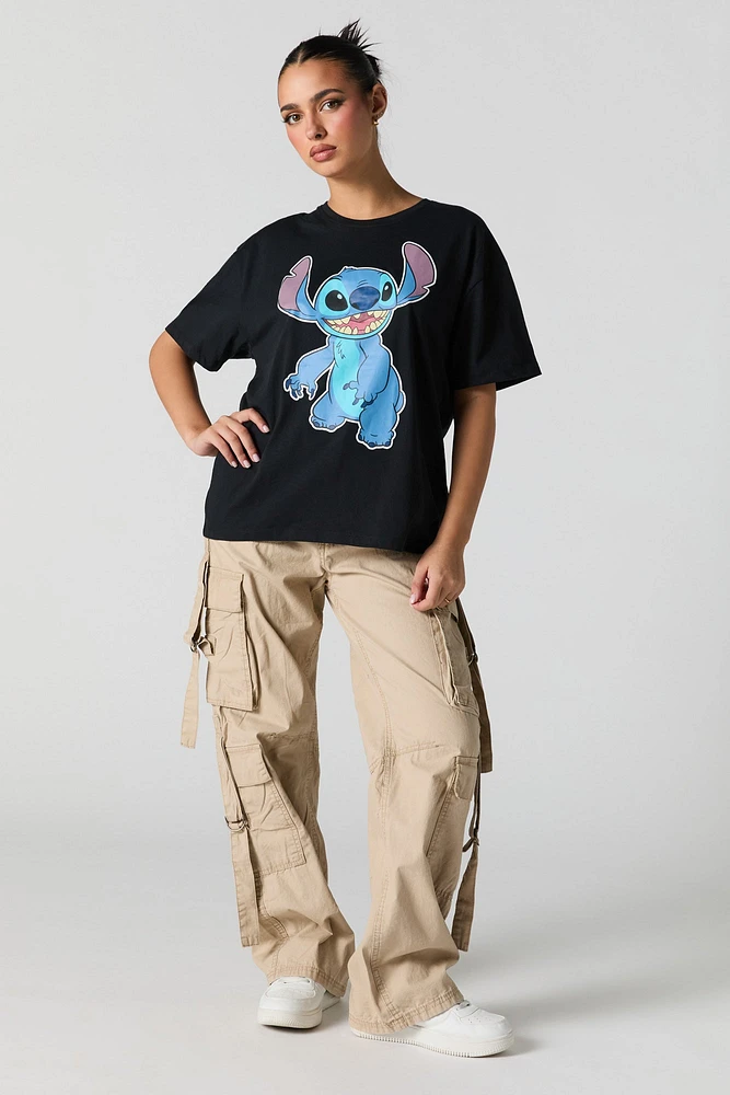 Stitch Graphic Boyfriend T-Shirt