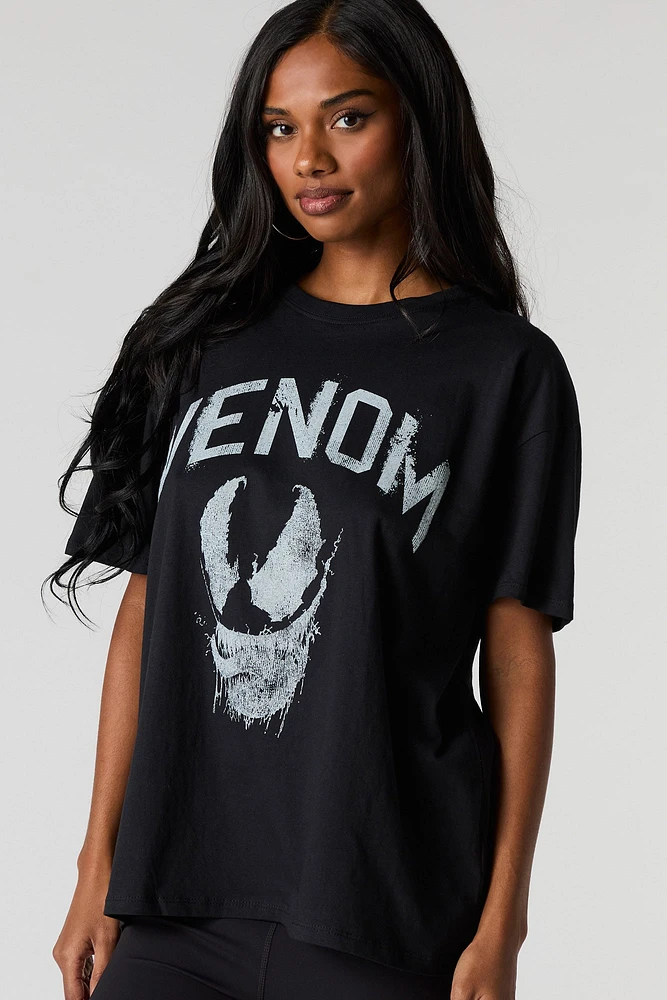 Venom Graphic Boyfriend T-Shirt