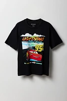 T-shirt de coupe garçonne à imprimé Lightning McQueen