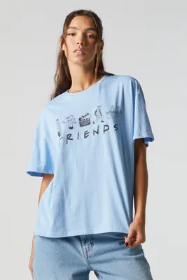 Olivia Rodrigo Sour Grid Boyfriend Fit Girls T-Shirt