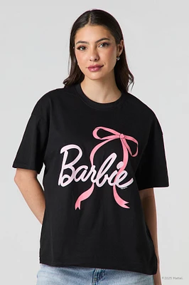 Barbie™ Bow Graphic Boyfriend T-Shirt