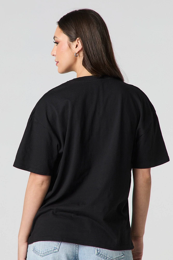 Barbie™ Bow Graphic Boyfriend T-Shirt