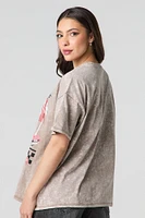 T-shirt de coupe garçonne à imprimé Hot Wheels™ El Segundo