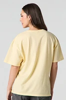 T-shirt de coupe garçonne à imprimé Ford Bronco