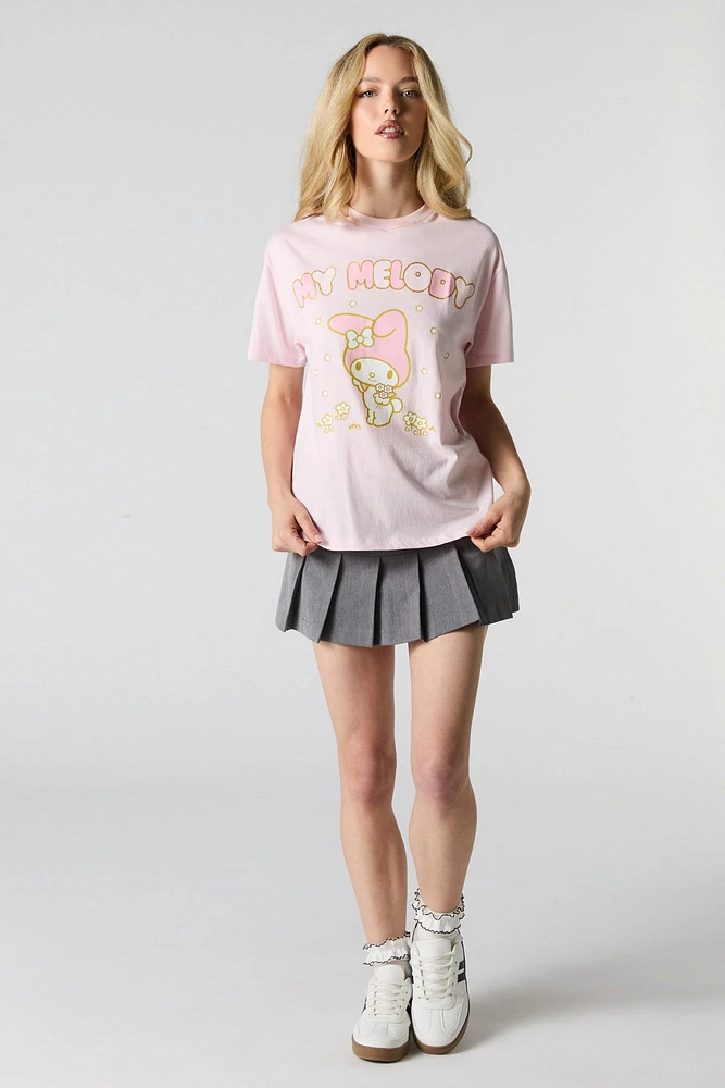 My Melody Graphic Boyfriend T-Shirt