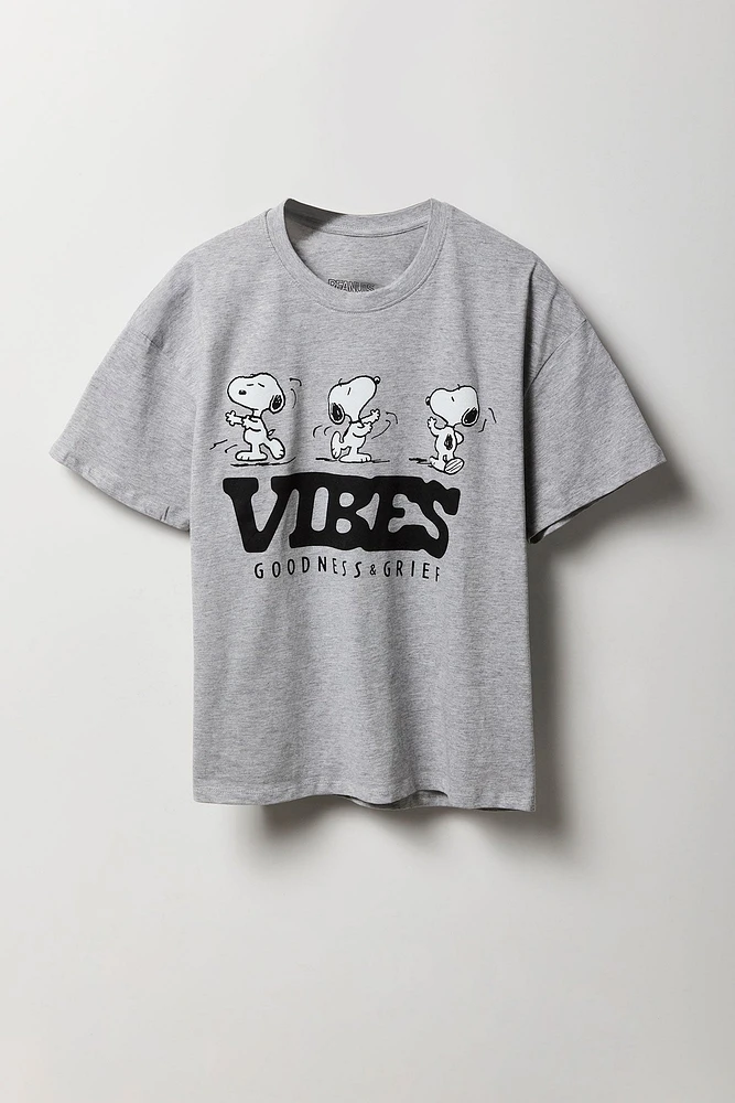 T-shirt à imprimé Snoopy Vibes