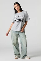 T-shirt à imprimé Snoopy Vibes