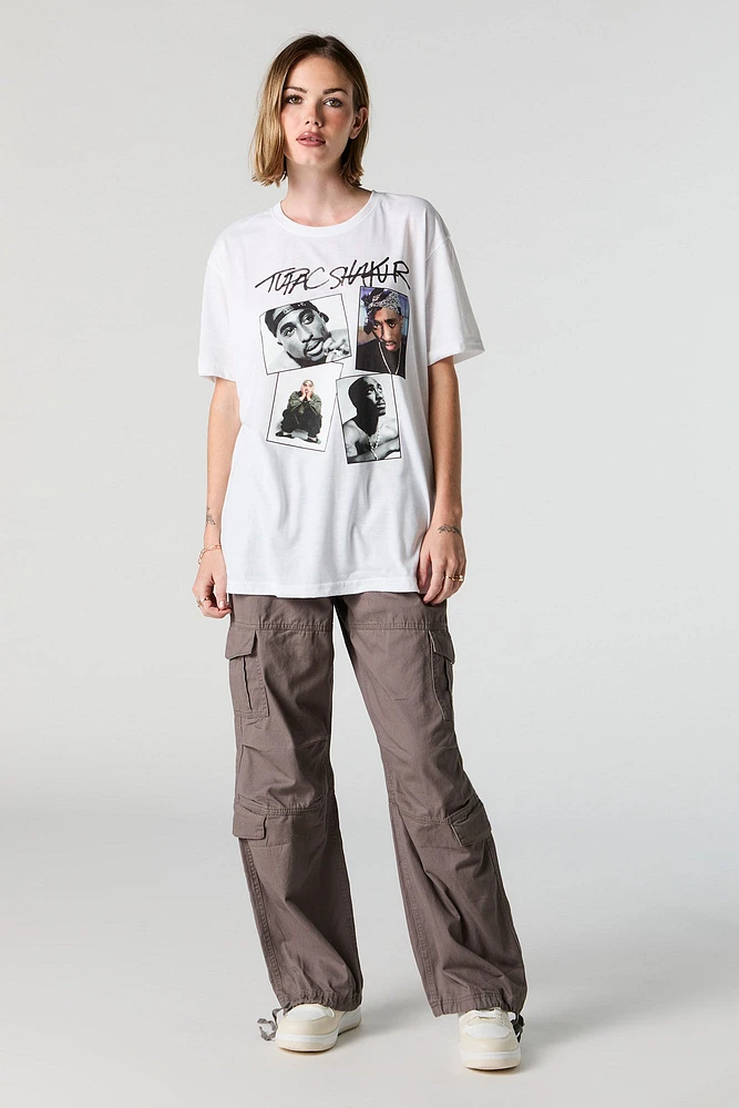 Tupac Shakur Graphic Boyfriend T-Shirt
