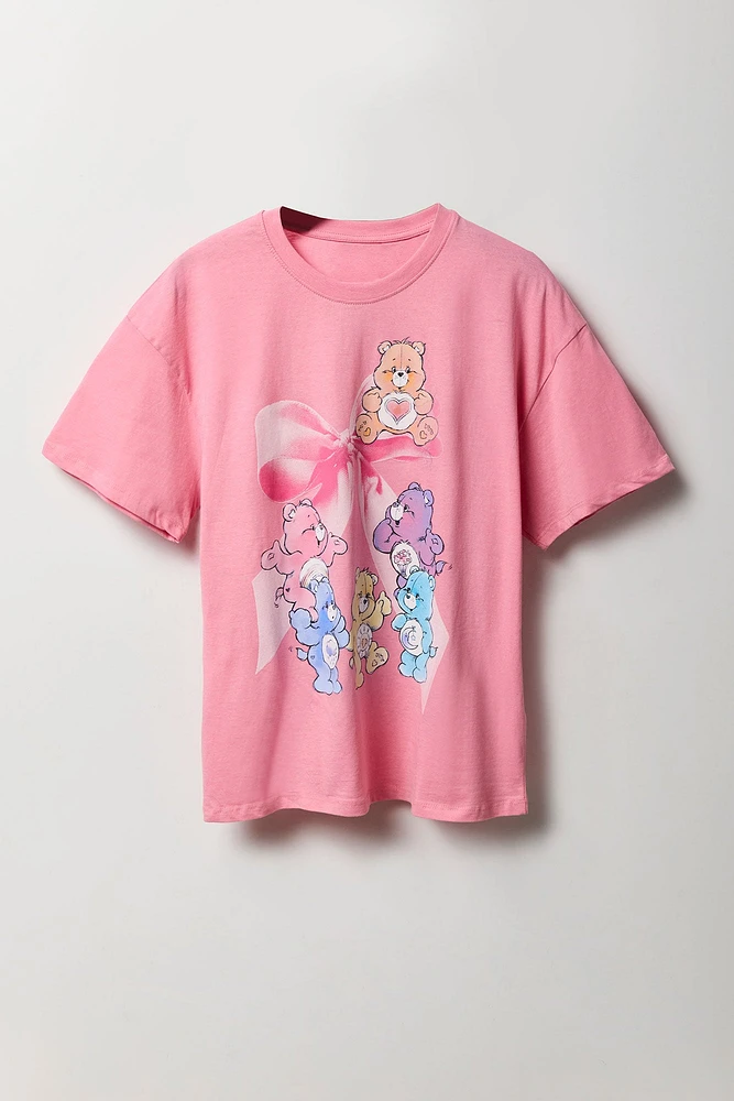 Care Bears Bow Graphic T-Shirt