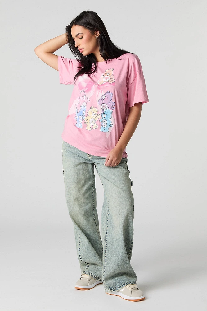 Care Bears Bow Graphic T-Shirt