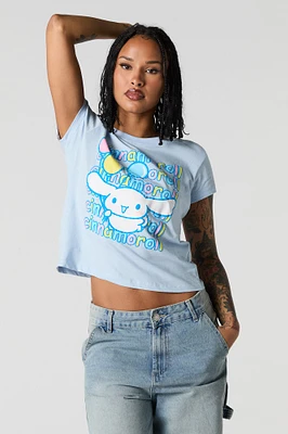 T-shirt Ã  imprimÃ© Cinnamoroll