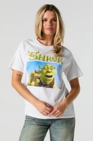 T-shirt coupe garçonne à motif Shrek