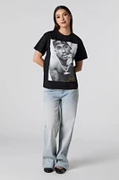Tupac Graphic Boyfriend T-Shirt