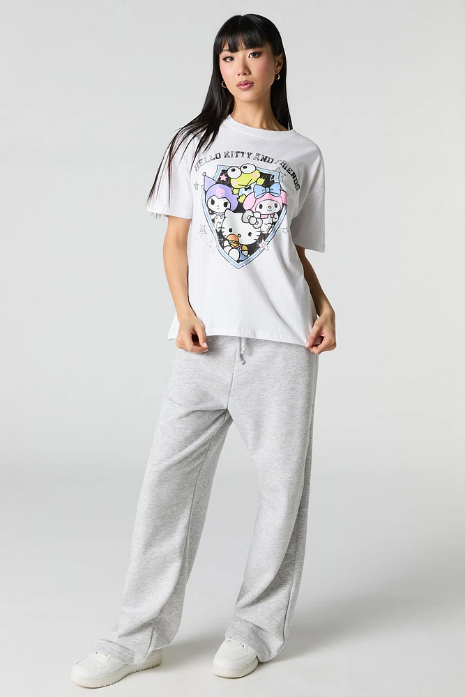 Hello Kitty & Friends Graphic Boyfriend T-Shirt