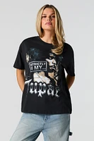 Tupac Graphic Boyfriend T-Shirt