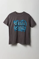 T-shirt coupe garÃ§onne Ã  motif Camila Cabello