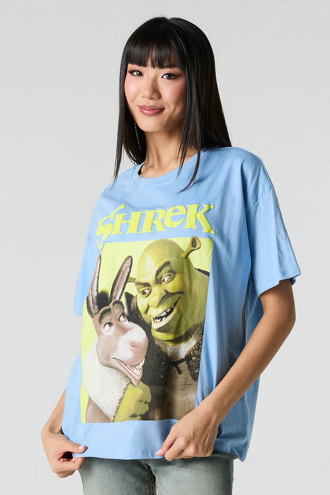 T-shirt coupe garÃ§onne Ã  imprimÃ© matelassÃ© Shrek