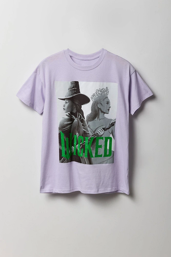 Wicked Movie Graphic Boyfriend T-Shirt