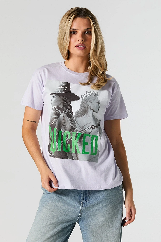 Wicked Movie Graphic Boyfriend T-Shirt