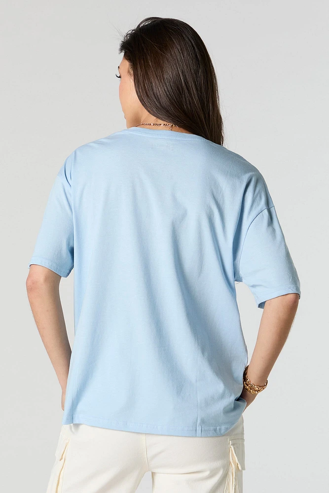 Stitch Graphic Boyfriend T-Shirt