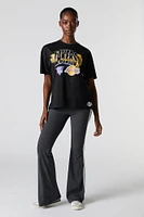 T-shirt de coupe garÃ§onne Ã  imprimÃ© LA Lakers