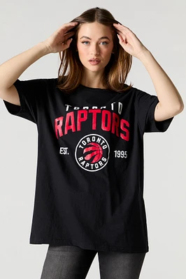 T-shirt à imprimé Toronto Raptors