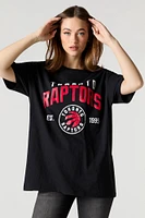 T-shirt à imprimé Toronto Raptors