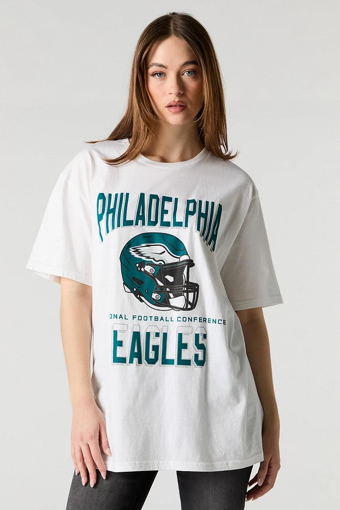 T-shirt à imprimé Philadelphia Eagles