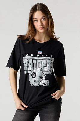 T-shirt à imprimé Las Vegas Raiders