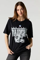 T-shirt à imprimé Las Vegas Raiders