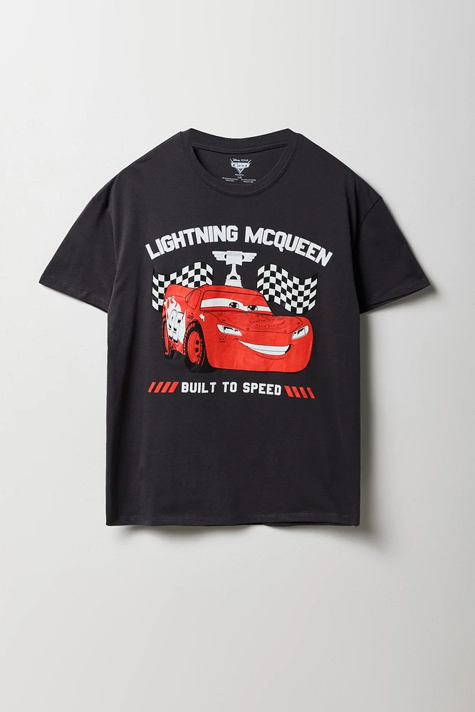 Lightning McQueen Graphic Boyfriend T-Shirt