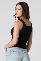Cherries Graphic Ribbed Tank