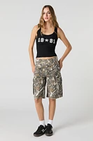 1991 Graphic Ribbed Tank