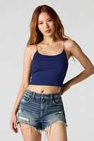 Ribbed Bungee Strap Cami