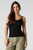 Everyday Ribbed V-Neck Tank