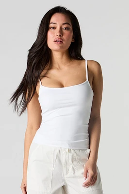 Camisole profilée à encolure dégagée