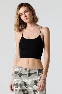 Seamless Cropped Bungee Tank