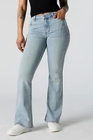 Austin Light Wash Low Rise Flare Jean