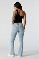 Austin Light Wash Low Rise Flare Jean