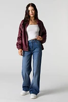 Dark Wash Wide Leg Stretch Jean