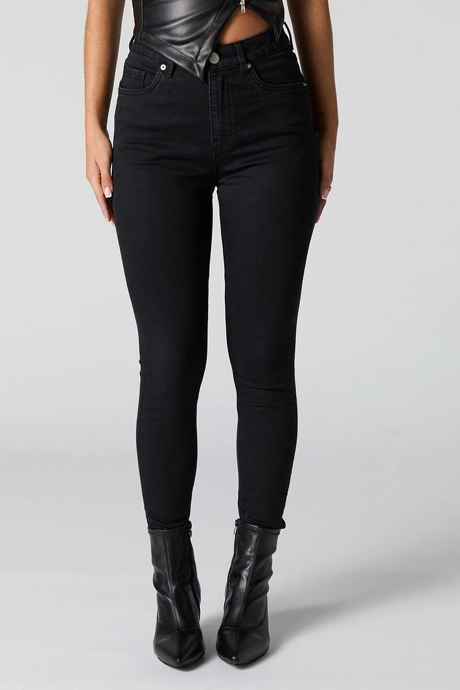 Wash Stretch High Rise Skinny Jean