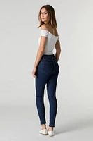 Dark Wash High Rise Stretchy Skinny Jean