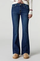 Dark Wash Flare Stretchy Jean