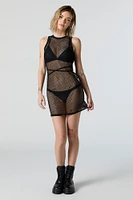 Fishnet Mini Cover Up