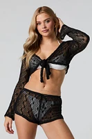 Crochet Short Cover-Up