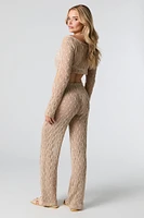 Pantalon couvre-maillot crochet
